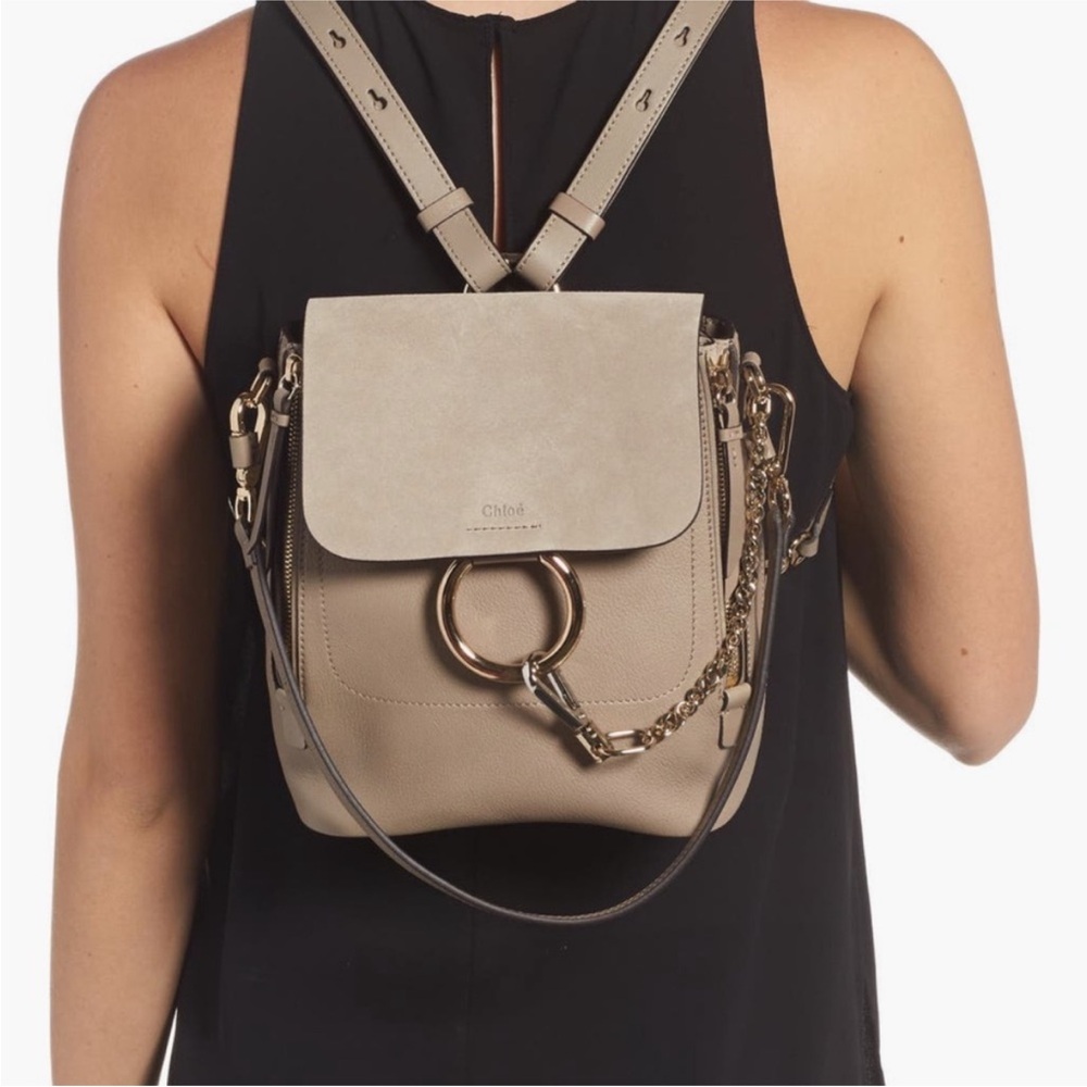 Chloe Faye Small Backpack Shoulder Bag